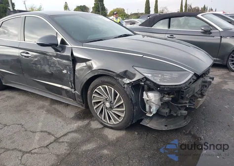 2022 Hyundai Sonata Hybrid Limited из США, поврежденный, VIN KMHL54JJ3NA039885